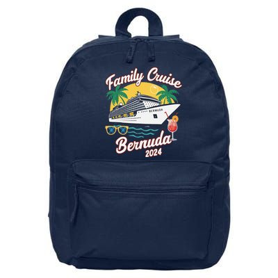 Bermuda Cruise 2024 Family Friends Group Vacation Matching 16 in Basic Backpack