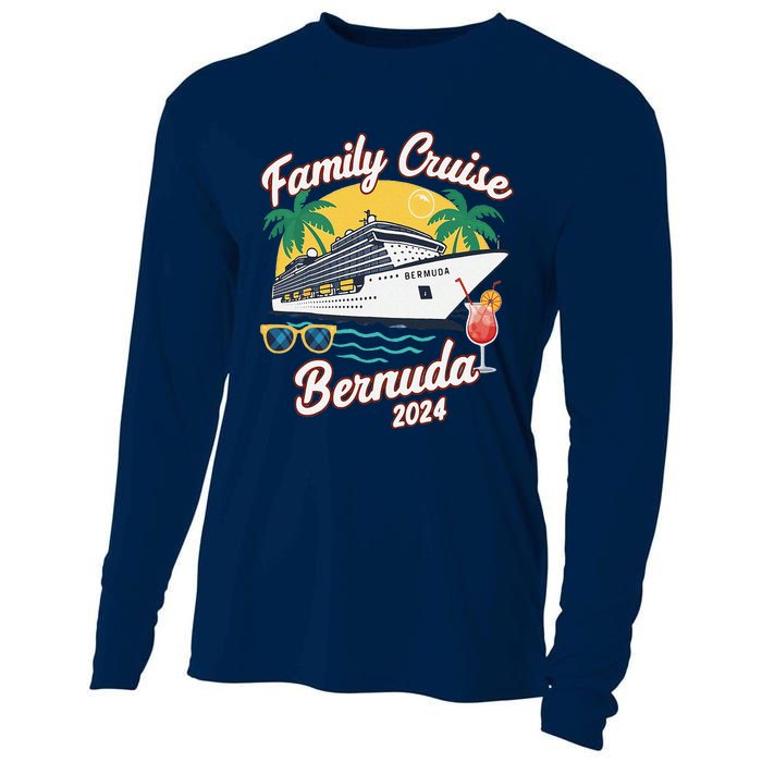 Bermuda Cruise 2024 Family Friends Group Vacation Matching Cooling Performance Long Sleeve Crew