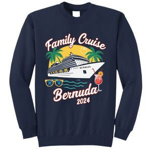 Bermuda Cruise 2024 Family Friends Group Vacation Matching Tall Sweatshirt