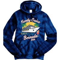 Bermuda Cruise 2024 Family Friends Group Vacation Matching Tie Dye Hoodie