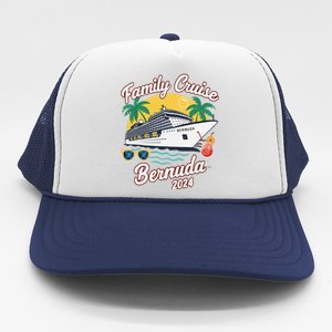 Bermuda Cruise 2024 Family Friends Group Vacation Matching Trucker Hat