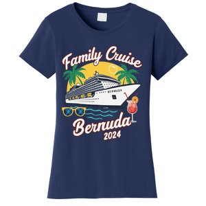 Bermuda Cruise 2024 Family Friends Group Vacation Matching Women's T-Shirt