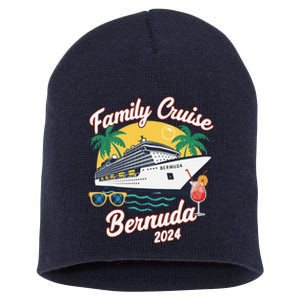 Bermuda Cruise 2024 Family Friends Group Vacation Matching Short Acrylic Beanie