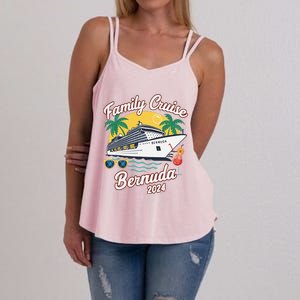 Bermuda Cruise 2024 Family Friends Group Vacation Matching Women's Strappy Tank