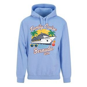 Bermuda Cruise 2024 Family Friends Group Vacation Matching Unisex Surf Hoodie