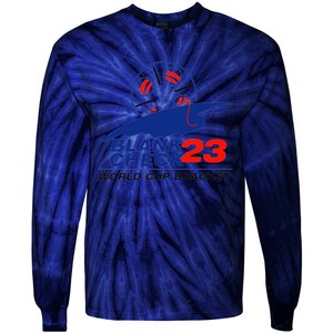 Blank Check 23 Cup Bracket Tie-Dye Long Sleeve Shirt