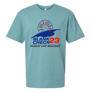 Blank Check 23 Cup Bracket Sueded Cloud Jersey T-Shirt