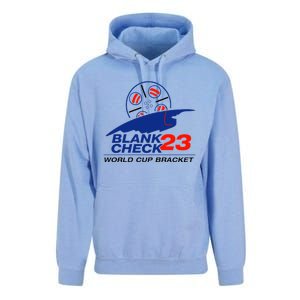 Blank Check 23 Cup Bracket Unisex Surf Hoodie