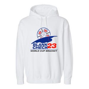 Blank Check 23 Cup Bracket Garment-Dyed Fleece Hoodie