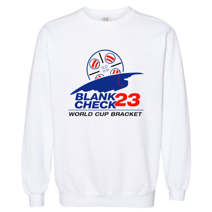 Blank Check 23 Cup Bracket Garment-Dyed Sweatshirt