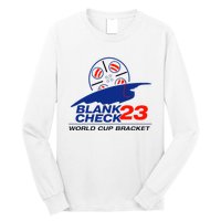 Blank Check 23 Cup Bracket Long Sleeve Shirt