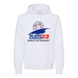 Blank Check 23 Cup Bracket Premium Hoodie