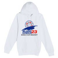 Blank Check 23 Cup Bracket Premium Pullover Hoodie