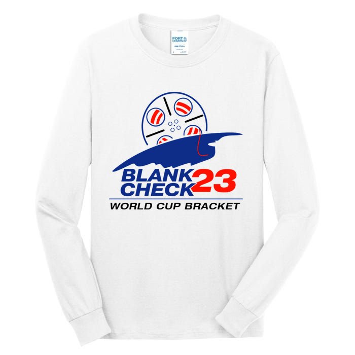 Blank Check 23 Cup Bracket Tall Long Sleeve T-Shirt