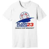 Blank Check 23 Cup Bracket Premium T-Shirt