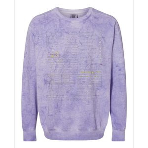 Blackpenredpen Calculus 2 Ultimate Integral Colorblast Crewneck Sweatshirt