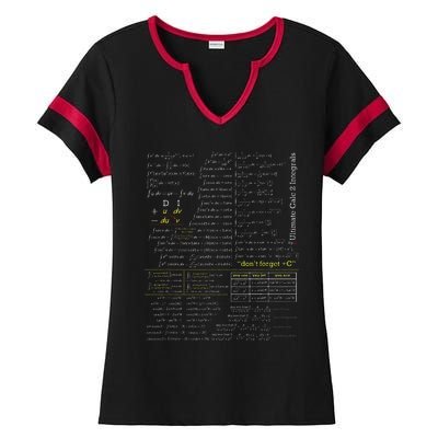 Blackpenredpen Calculus 2 Ultimate Integral Ladies Halftime Notch Neck Tee