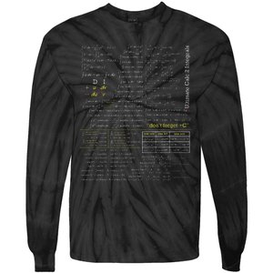 Blackpenredpen Calculus 2 Ultimate Integral Tie-Dye Long Sleeve Shirt