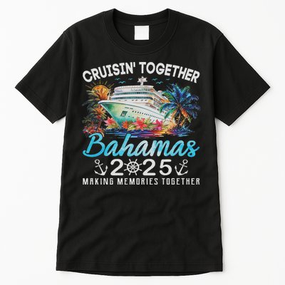 Bahamas Cruise 2025 Family Matching Cruise Bahamas Vacation Tall T-Shirt