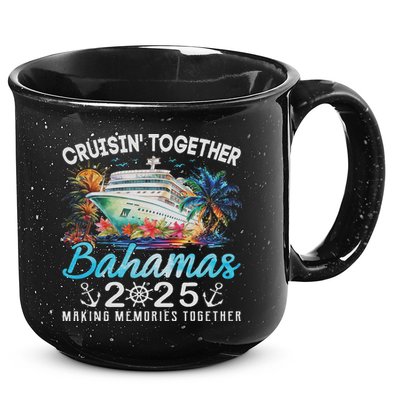 Bahamas Cruise 2025 Family Matching Cruise Bahamas Vacation 15oz Campfire Ceramic Mug