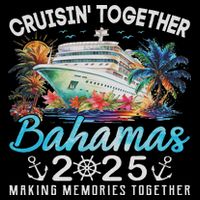 Bahamas Cruise 2025 Family Matching Cruise Bahamas Vacation Toddler T-Shirt