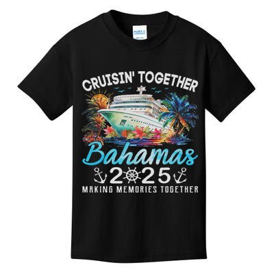 Bahamas Cruise 2025 Family Matching Cruise Bahamas Vacation Kids T-Shirt