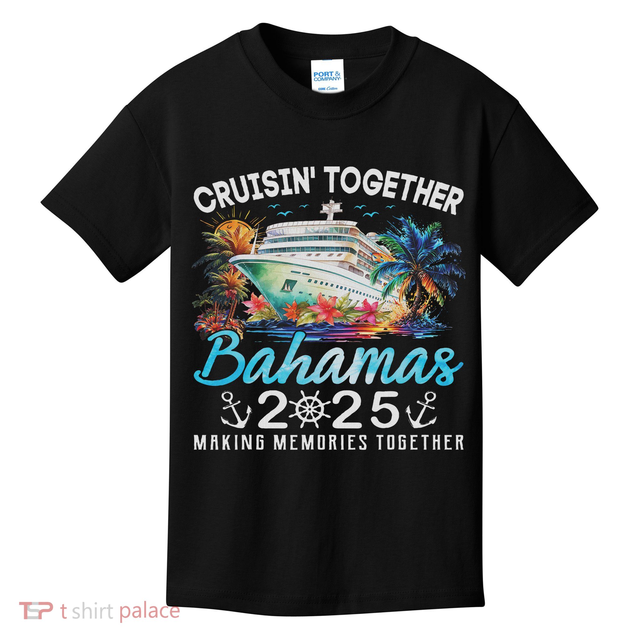 Bahamas Cruise 2025 Family Matching Cruise Bahamas Vacation Kids T-Shirt