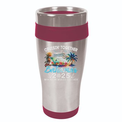 Bahamas Cruise 2025 Family Matching Cruise Bahamas Vacation 16oz Travel Tumbler