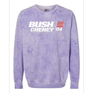 Bush Cheney 2004 Election Campaign Colorblast Crewneck Sweatshirt