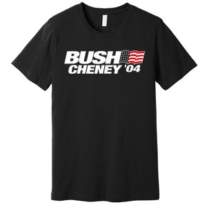 Bush Cheney 2004 Election Campaign Premium T-Shirt