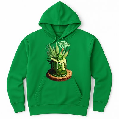 Birthday Cake 420 Cannabis Culture Stoner Weed Strain Hoodie