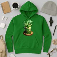 Birthday Cake 420 Cannabis Culture Stoner Weed Strain Hoodie