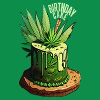 Birthday Cake 420 Cannabis Culture Stoner Weed Strain Button