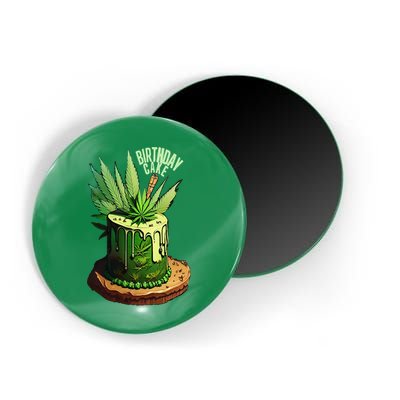 Birthday Cake 420 Cannabis Culture Stoner Weed Strain Magnet
