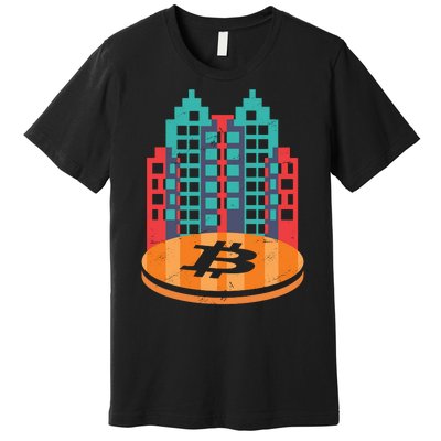 Bitcoin City Premium T-Shirt