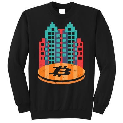 Bitcoin City Tall Sweatshirt