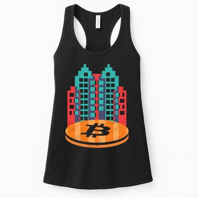 Bitcoin City Womens Tank Top