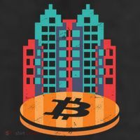 Bitcoin City Trucker Hat