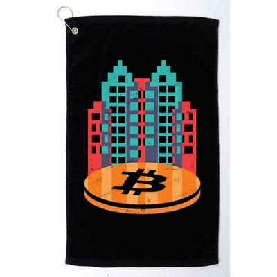 Bitcoin City Golf Towel