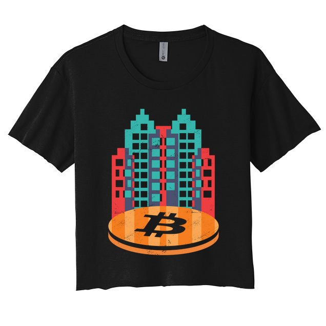 Bitcoin City Crop Top