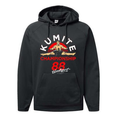 Bloodsport Championship 88 Performance Fleece Hoodie