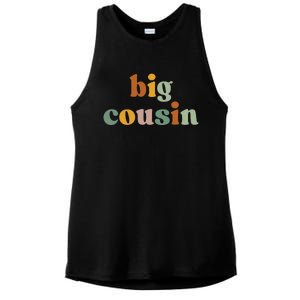 Big Cousin Announcement Ladies PosiCharge Tri-Blend Wicking Tank