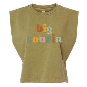 Big Cousin Announcement Garment-Dyed Women's Muscle Tee