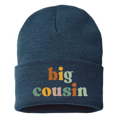 Big Cousin Announcement Sustainable Knit Beanie