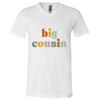 Big Cousin Announcement V-Neck T-Shirt