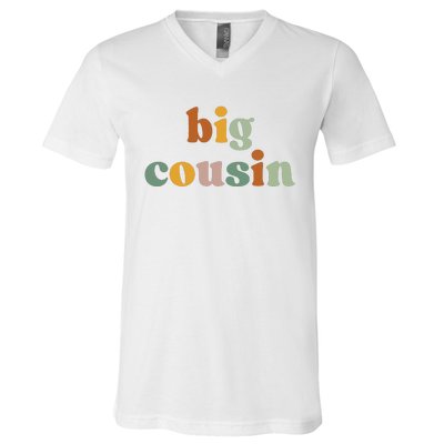 Big Cousin Announcement V-Neck T-Shirt