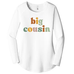 Big Cousin Announcement Women's Perfect Tri Tunic Long Sleeve Shirt