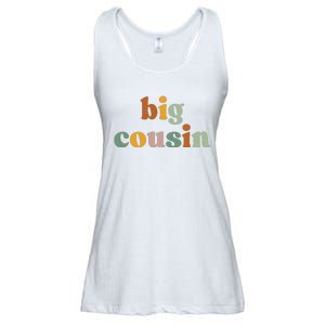 Big Cousin Announcement Ladies Essential Flowy Tank