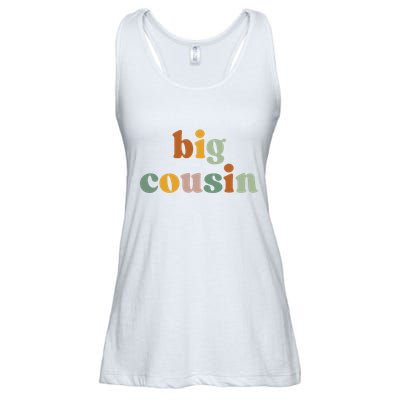 Big Cousin Announcement Ladies Essential Flowy Tank