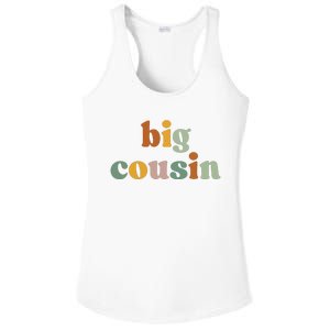 Big Cousin Announcement Ladies PosiCharge Competitor Racerback Tank